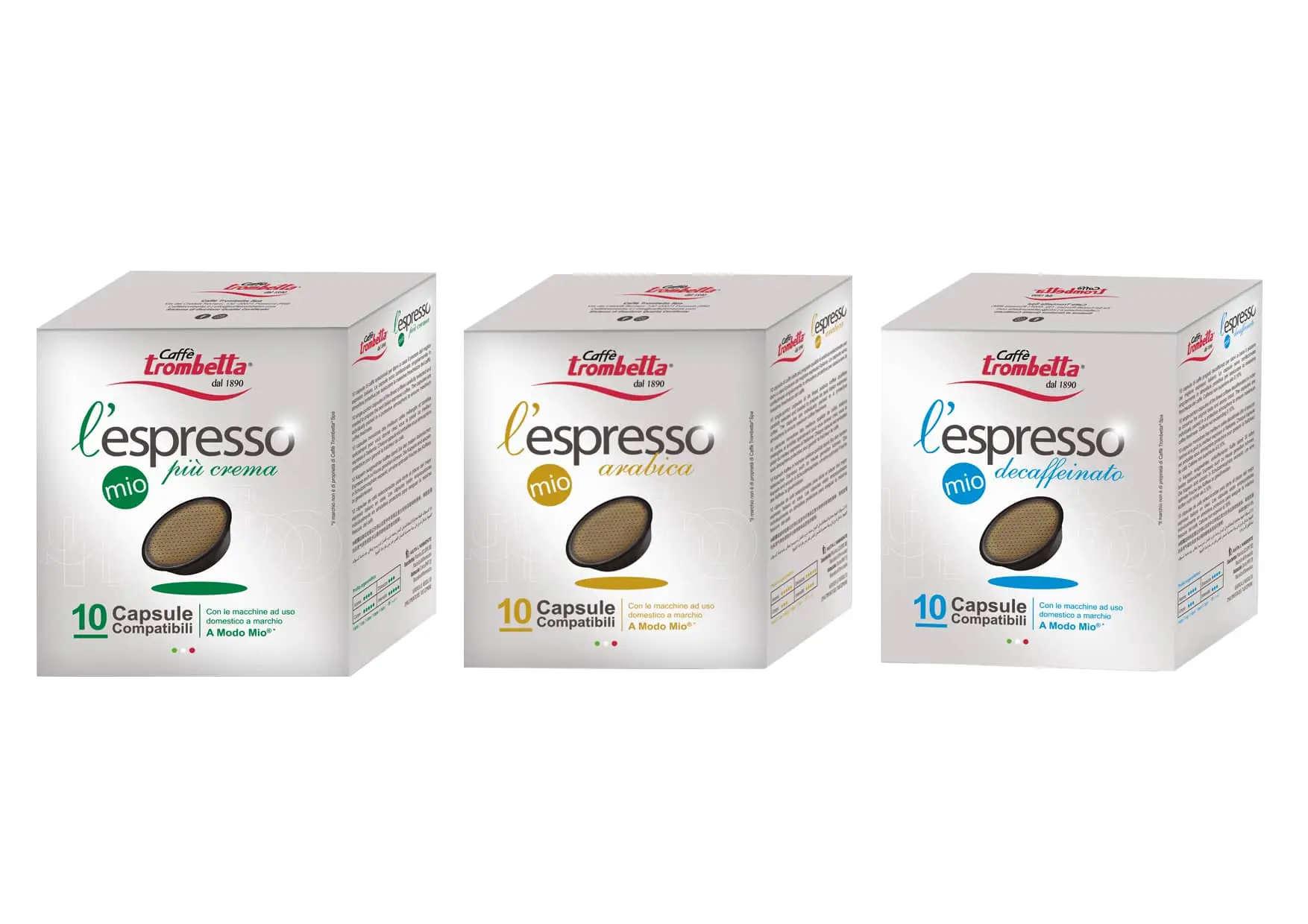 Caffè Trombetta compatible capsules L'Espresso Mio